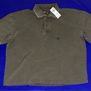 Hollister Dark Brown Polo Shirt